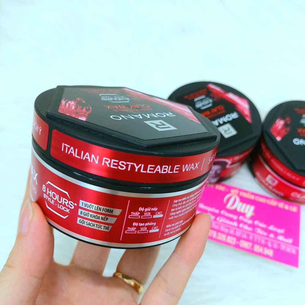 Sáp  giữ nếp tóc Romano Restyleable Wax 68g/hộp