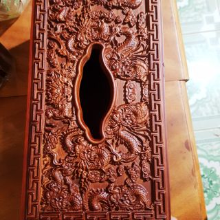 Hộp giấy bằng gỗ hương