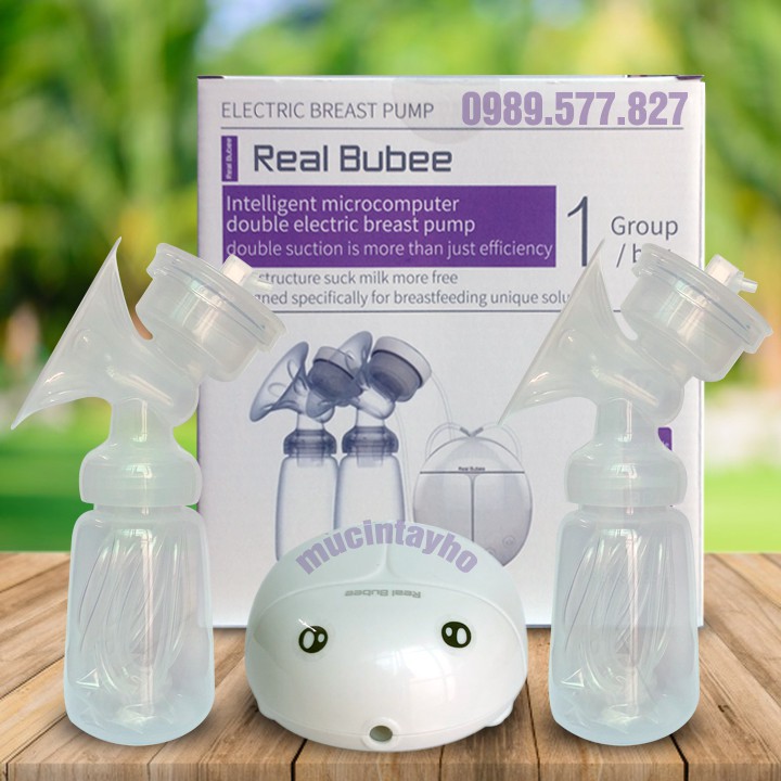 Sỉ 5 máy hút sữa điện đôi Realbubee ( real bubee )