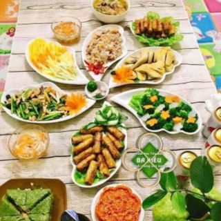 Bộ đĩa lá cánh tiên 28cm đẹp chuẩn