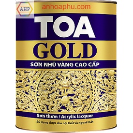 Sơn Thơm Nhũ Vàng Cao Cấp Toa Gold Lacquer AU7900 - 875ml