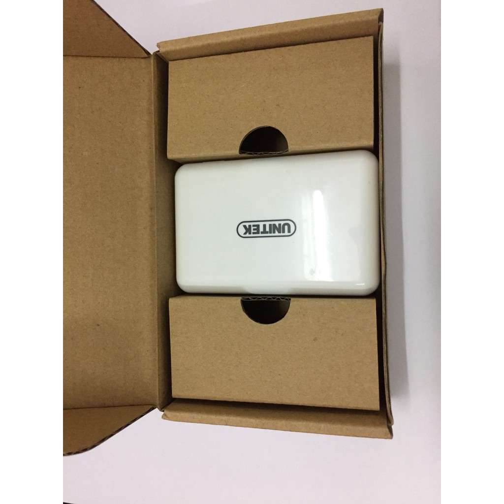 Cốc sạc USB 4 port Unitek Y-2166WH 2.0 chính hãng