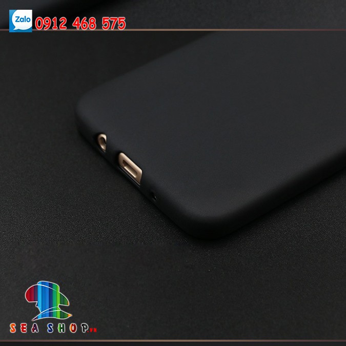 [TẶNG KÍNH CƯỜNG LỰC] Ốp lưng Samsung Galaxy J7 Prime SM-G610 nhựa dẻo - Đen
