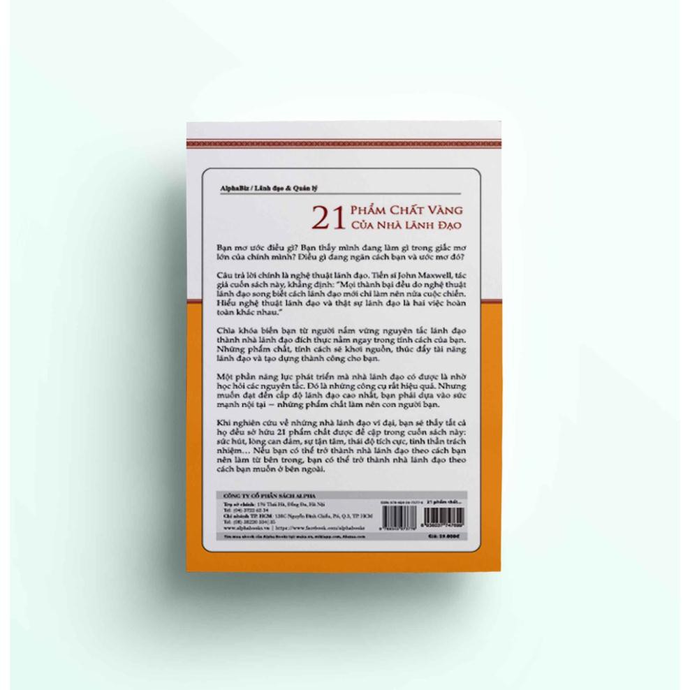Sách - 21 phẩm chất vàng của nhà lãnh đạo