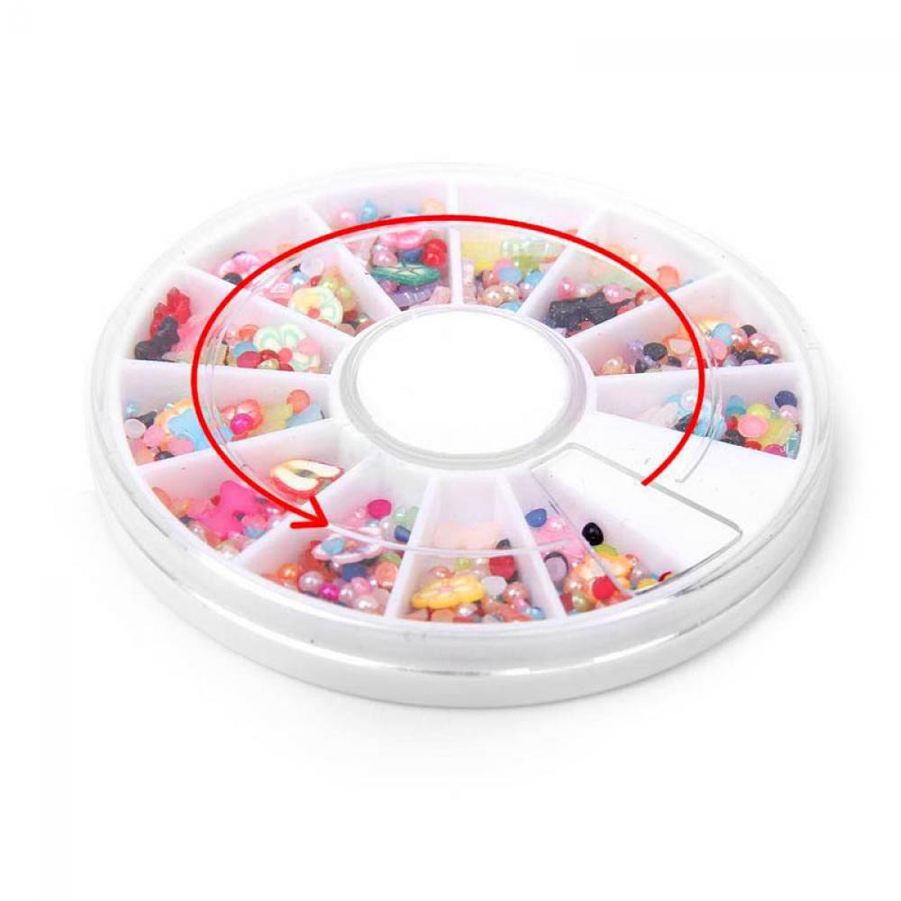 Bộ 1200 hạt trang trí móng nghệ thuật