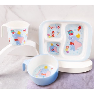 Set ăn 3 món chén khay ly bằng nhựa Melamine cao cấp in hoạt hình Disney cho bé