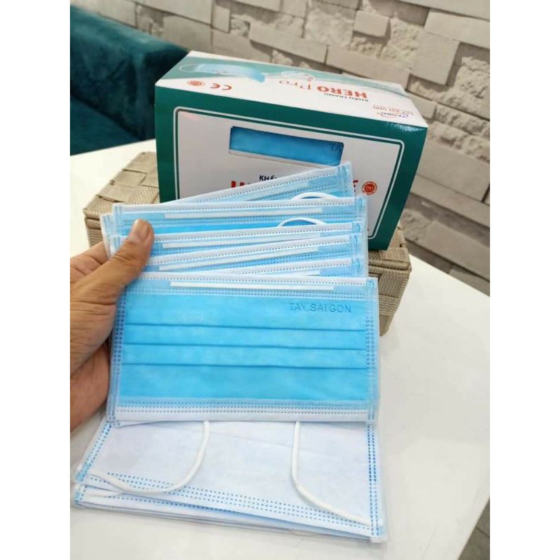 KHẨU TRANG HERO 4 LỚP KHÁNG KHUẨN
