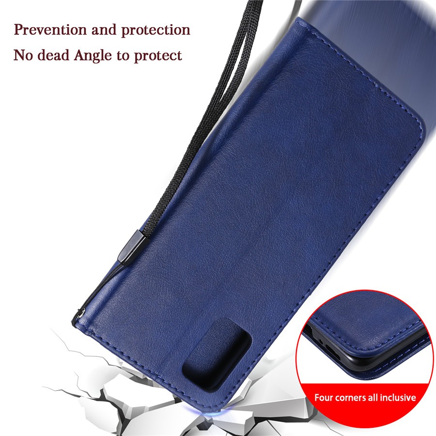 Bao da điện thoại kiểu dáng đơn giản tiện dụng dành cho Samsung A51/A71 | BigBuy360 - bigbuy360.vn