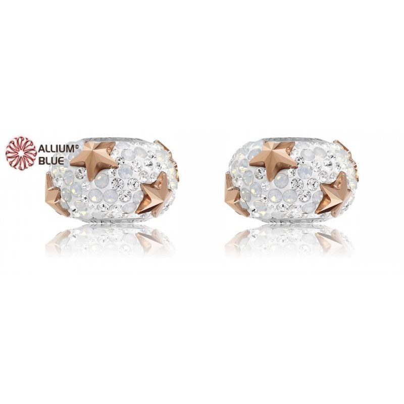 Charm pha lê Swarovski tròn gắn ngôi sao