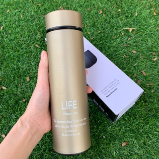 Bình giữ nhiệt Life HANQUOC-01 màu vàng đồng