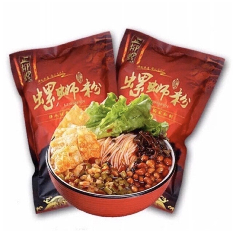 BÚN ỐC LÝ TỬ THẤT BÚN ỐC LIỄU CHÂU LOẠI GÓI LỚN 335g