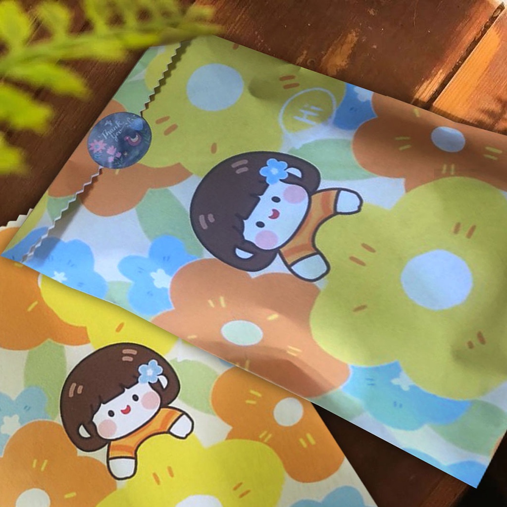 [TẶNG KÈM STICKER] túi giấy gói quà mini size 12x19cm TG1219  DIN Store  túi quà tặng dễ thương