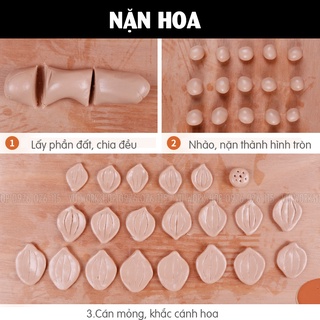 Đất Sét Nung Polymer Clay Mont Marte Nhiều Màu