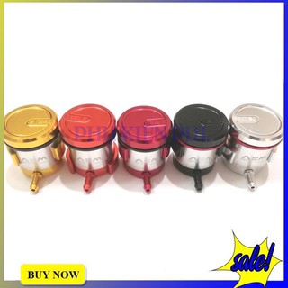 Bình dầu thắng xe máy nhôm cnc aem