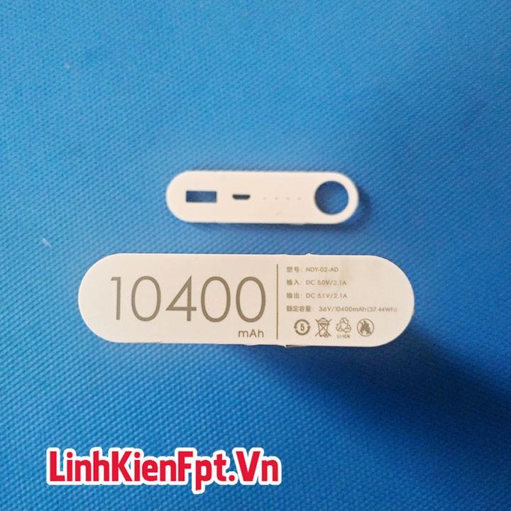 Box Sạc Dự Phòng Nhôm 4Cell 10400mAh