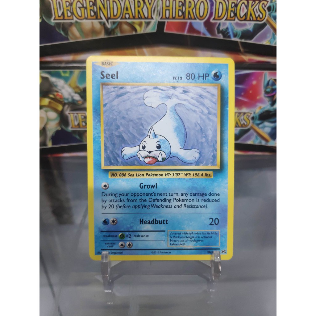 [ Dưa Hấu Yugioh ] Lá bài thẻ bài Pokemon Seel