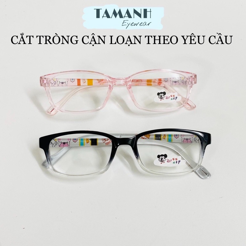 [Gọng kính cận nhựa dẻo] gọng kính trẻ em DISS NEP nhận cắt tròng cận loạn theo yêu cầu