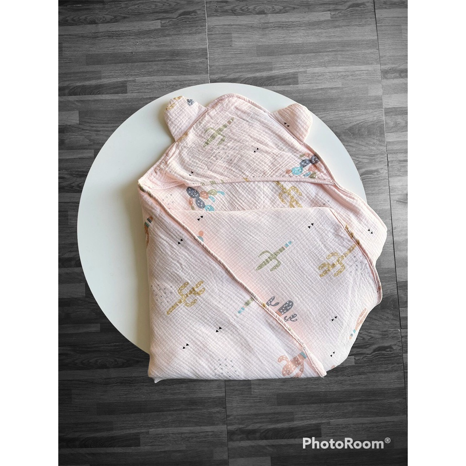 CHĂN Ủ TRẦN BÔNG MUSLIN TREE BABYBEE CAO CẤP - HÀNG VIỆT NAM CHẤT LƯỢNG CAO