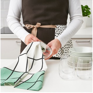 Bộ 4 khăn lau bát đĩa chén Rinnig IKEA (hàng chính hãng)