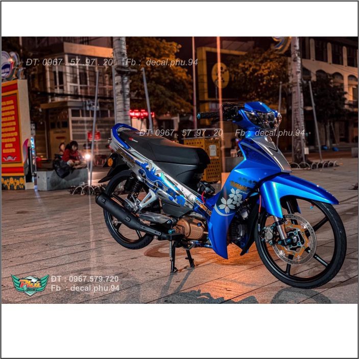 Tem Rời Sirius Xanh bạc Mặt Quỷ Crom (V)