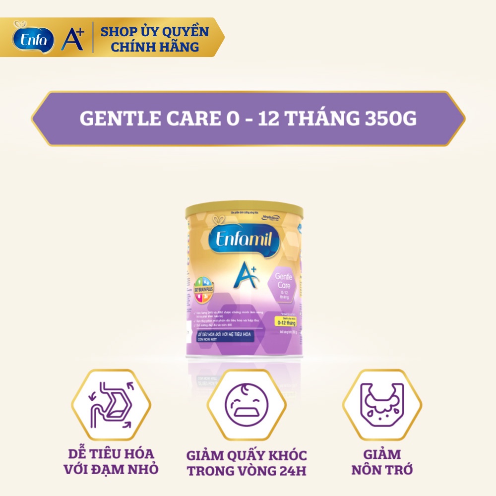 [CHÍNH HÃNG] Sữa Bột Mead Johnson Enfamil A+ Neuro Pro Gentle Care 0-12 Tháng - Hộp 350g