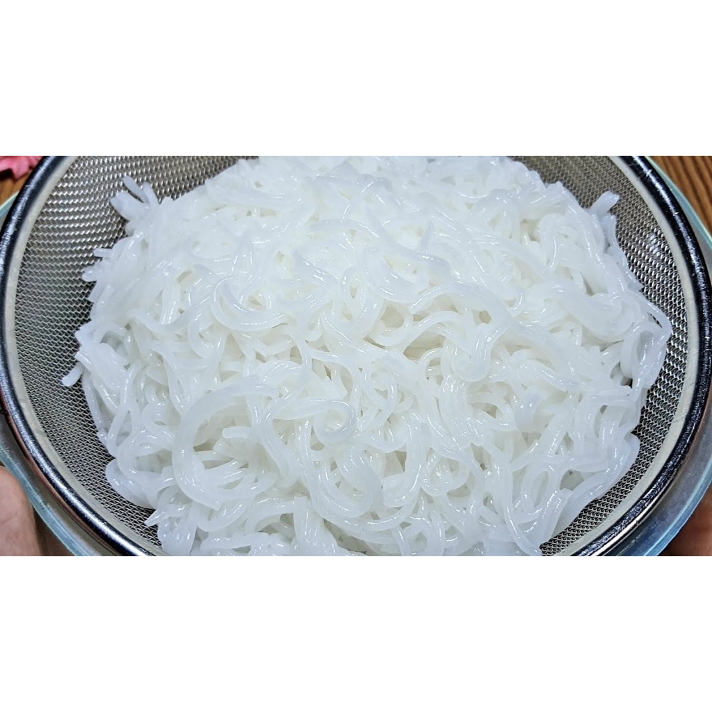 Bún Khô Quỳnh Côi -Bún Khô Dặc Sản Thái Bình Sợi To  Túi 500g- 1kg