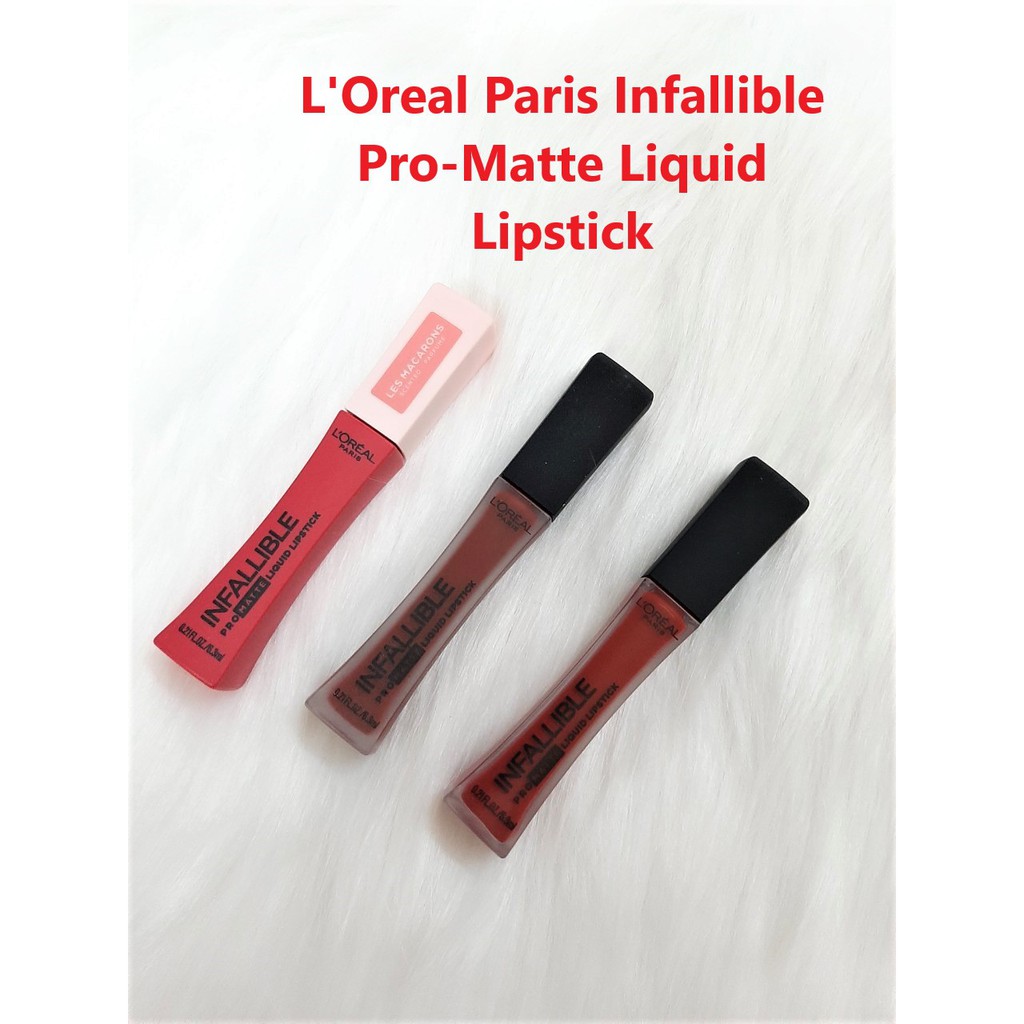 SON L'Oreal Paris Infallible Pro-Matte Liquid Lipstick