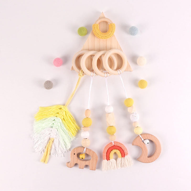 Set 4 Đồ Chơi Treo Cho Bé Đang Mọc Răng
