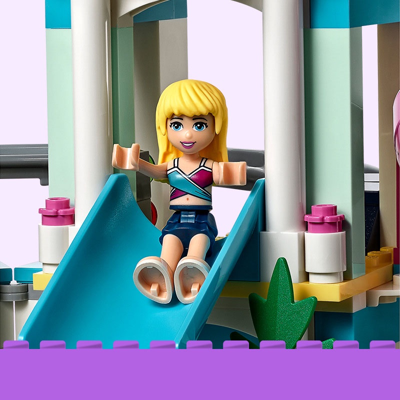Đồ chơi xếp hình lego friends Đồ chơi bé gái Mô hình Công viên nước Heartlake City Resortc No. 3018 Với 1139 Chi Tiết