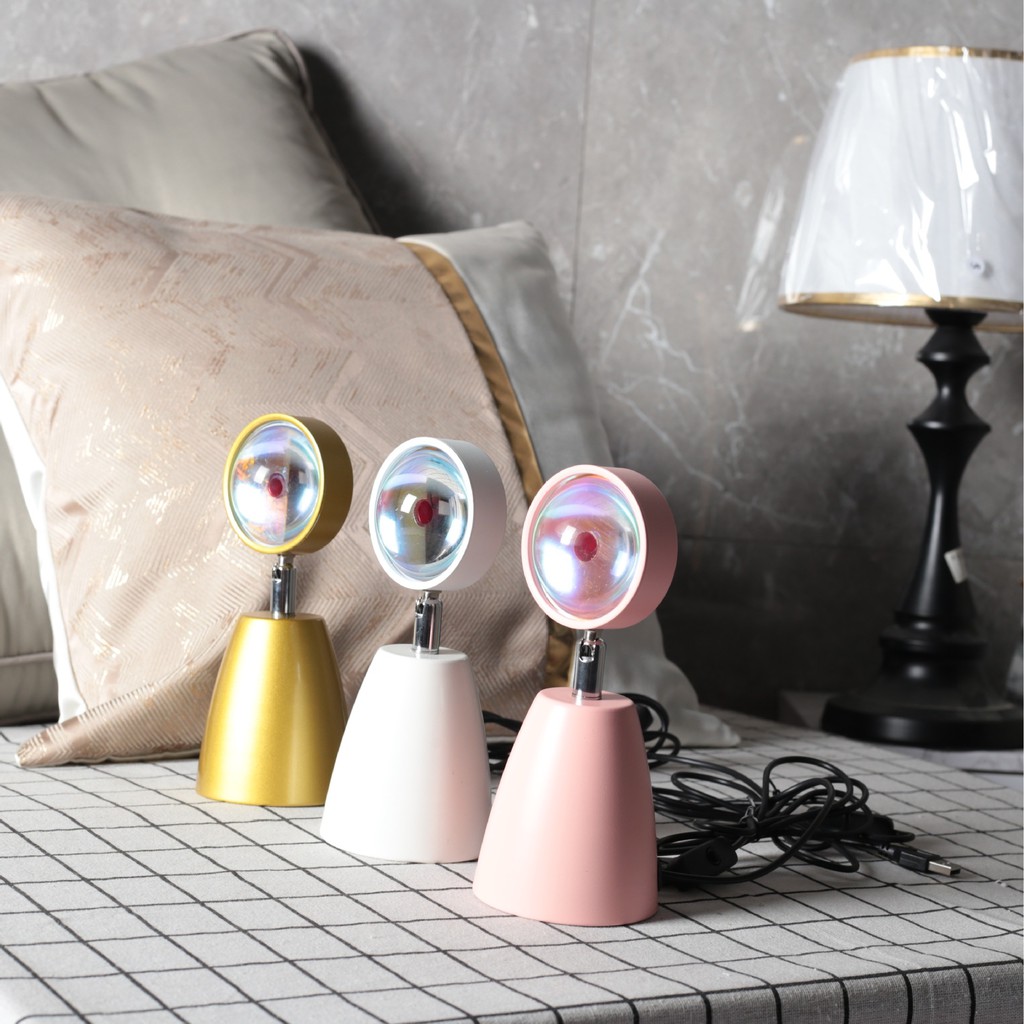 Đèn Hoàng Hôn Sunset Lights Colorlux Hỗ Trợ Quay Tiktok, Livestream, Trang Trí Phòng, Chụp Ảnh Công Suất 10W - 3W