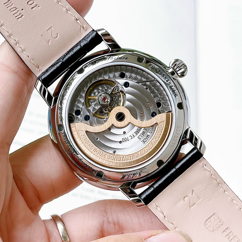Đồng hồ nam Frederique Constant MoonPhase White 705WR4S6 chính hãng tại 1959watchluxury
