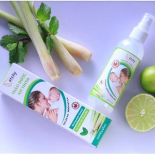 Thảo dược xịt thơm CatChy - Xịt lên da muỗi bay xa, An toàn cho mẹ và bé