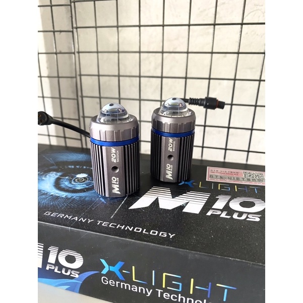 Đèn bi cầu mini 2 chế độ pha cos M10 plus