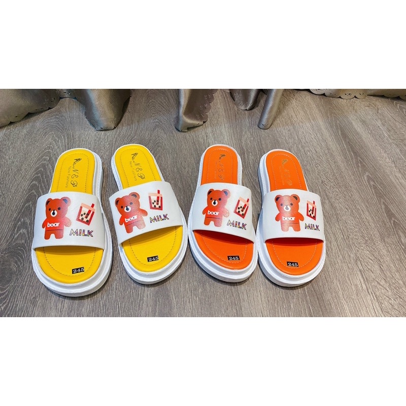 Dép xuồng gấu mochino cực xinh cao 3F
