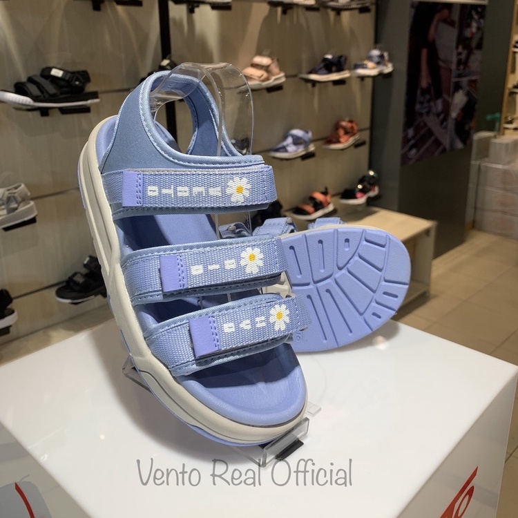 Giày Sandal Nữ Vento Chính Hãng Mã SD10027 Ba Quai Ngang Đế Cao 3.5 Cm