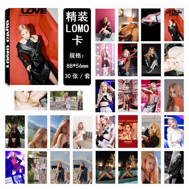 Lomo Blackpink Album Kill This Love ảnh 9x6 cm