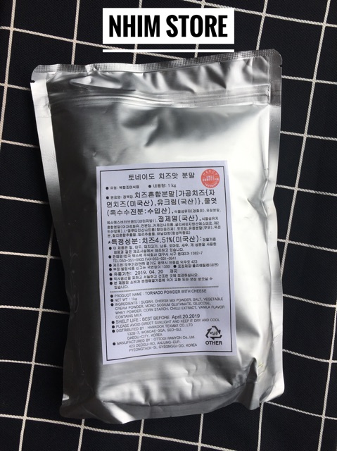 Bột phô mai Hàn Quốc TORNADO 100gr - Cheese Powder