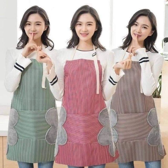 Tạp dề kẻ chống thấm