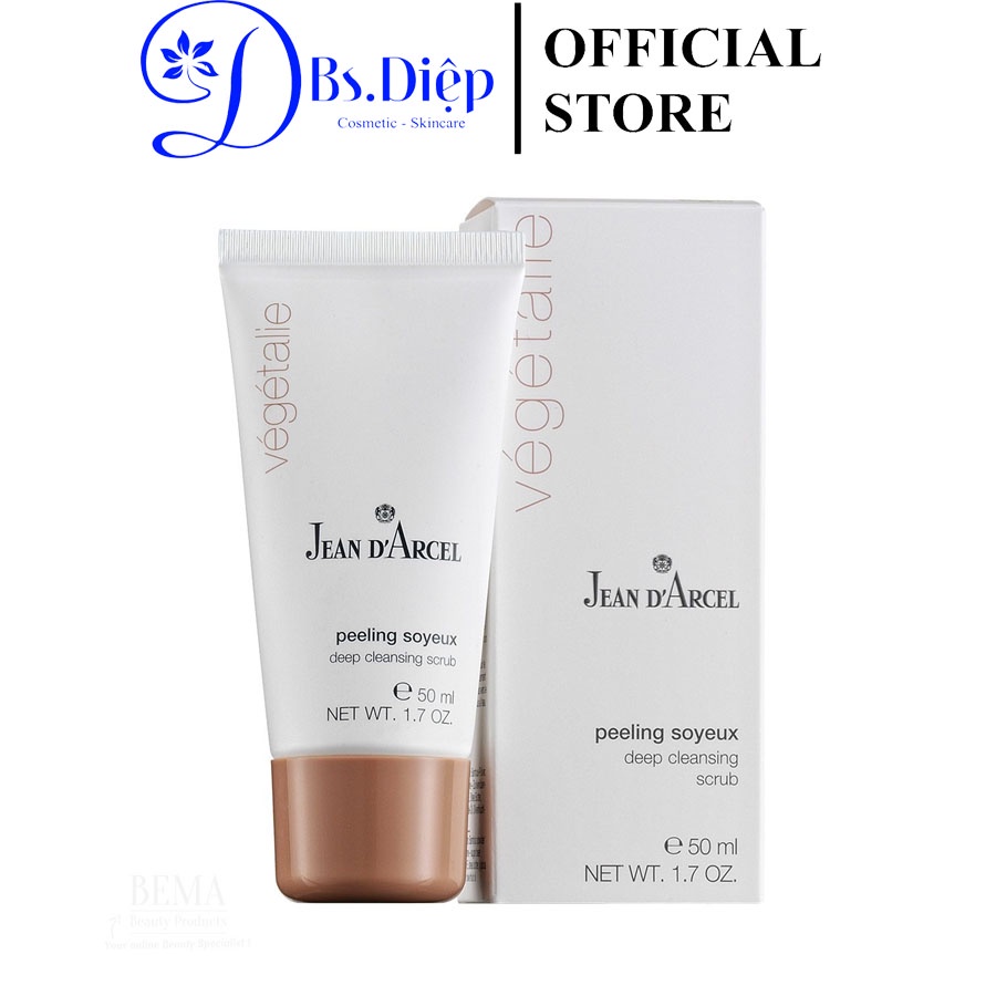 Kem Tẩy Tế Bào Chết Dạng Hạt Jean d'Arcel 50ml Deep Cleansing Scrub