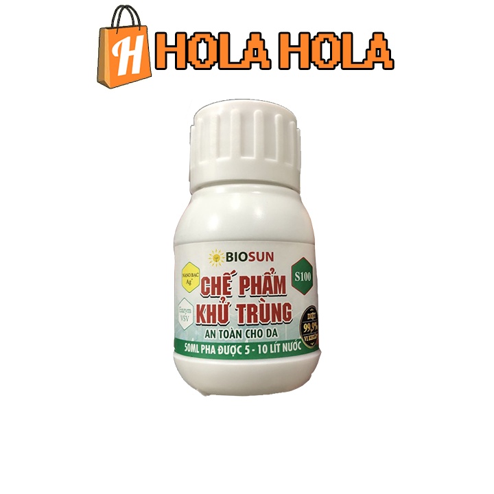 Chế Phẩm Khử Trùng Biosun S100 (50ml)