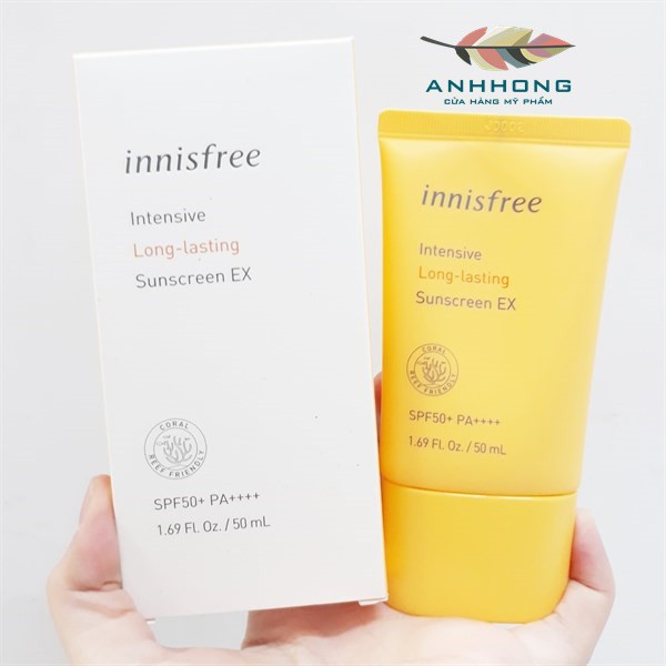 Kem Chống Nắng Innisfree Intensive Long Lasting Sunscreen SPF50/PA 50ml