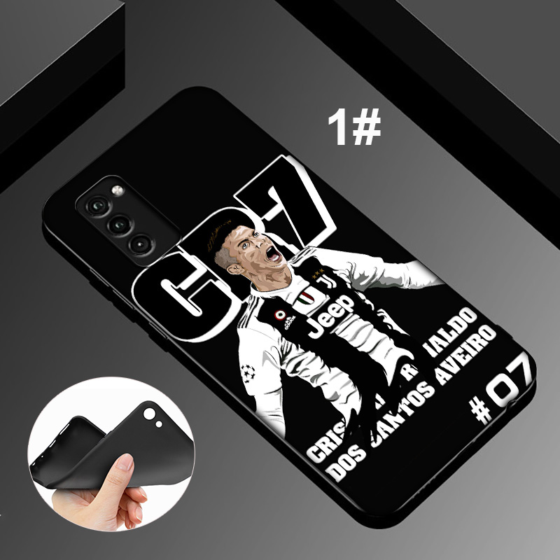 Ốp điện thoại TPU dẻo họa tiết Ronaldo CR7 cho Huawei Y6P Y7A Y9A Y6 Y7 Prime 2019 2018 2017 78YU