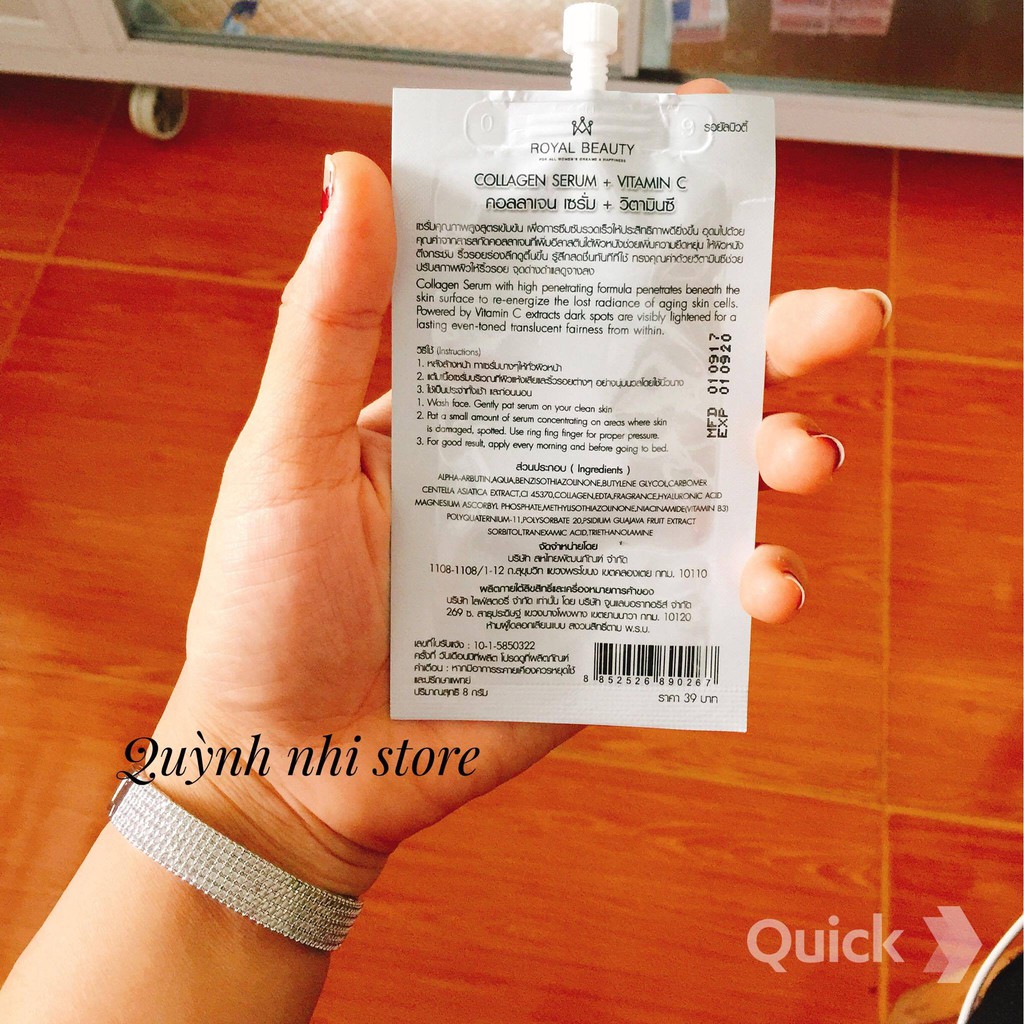 Hộp lớn 6 gói Serum 2in1 collagen +vit c chính hãng thái lan dùng là mê | BigBuy360 - bigbuy360.vn