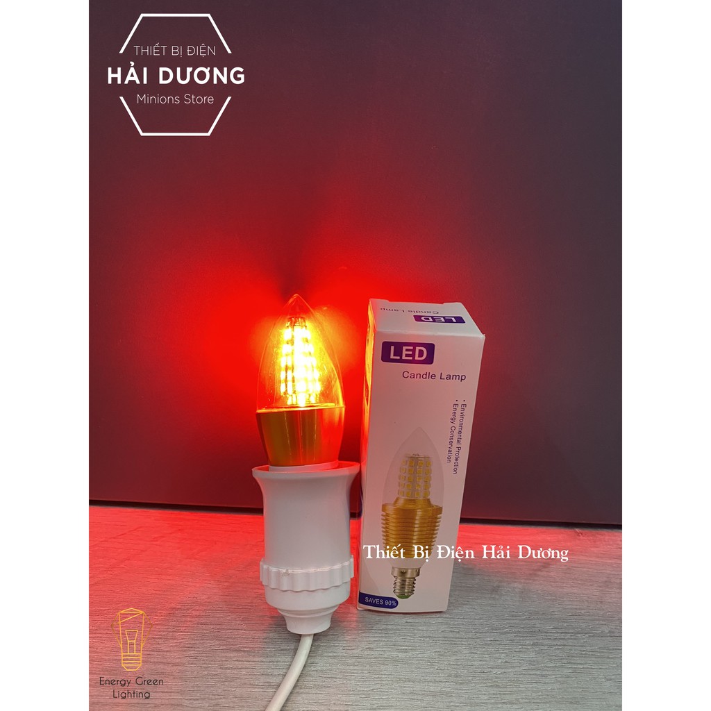 Bóng Đèn LED Hình Quả Nhót 5W Siêu Tiết Kiệm Điện - Led Siêu Sáng - Chuyên Lắp Đèn Chùm