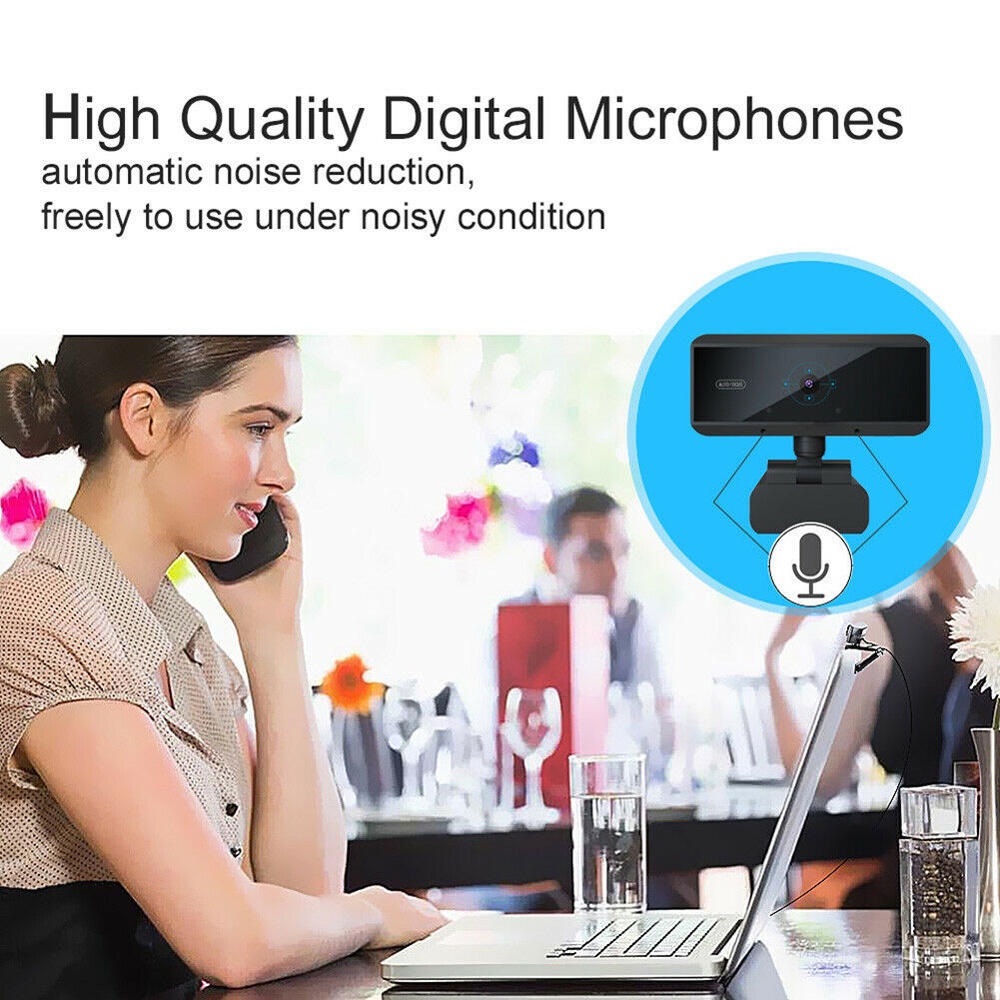 Webcam Hd1080P Tích Hợp Micro Chất Lượng Cao Hỗ Trợ Giảng Dạy Và Giảng Dạy Cho Máy Tính 5 Megapixel | BigBuy360 - bigbuy360.vn