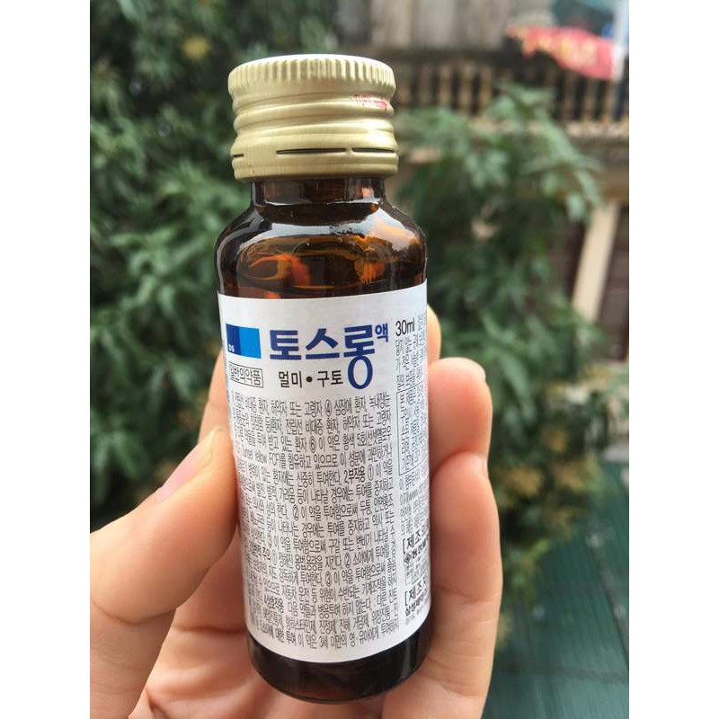 Nước Chống Say Xe Hàn Quốc, Chai Xanh 30ml