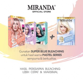 Image of Miranda Hair Color Super Blue Bleaching & Pastel Series