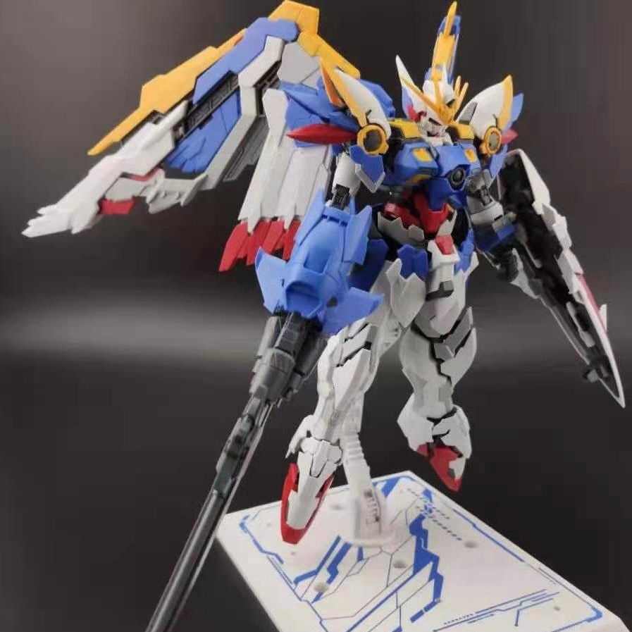MJH Moldmaker Soul Flying Wing Zero EW MG 1: 100 Hirm Mô hình lắp ráp không có lông Gundam