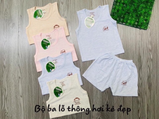 Bộ ba lỗ thông hơi HN Kids 3-11kg