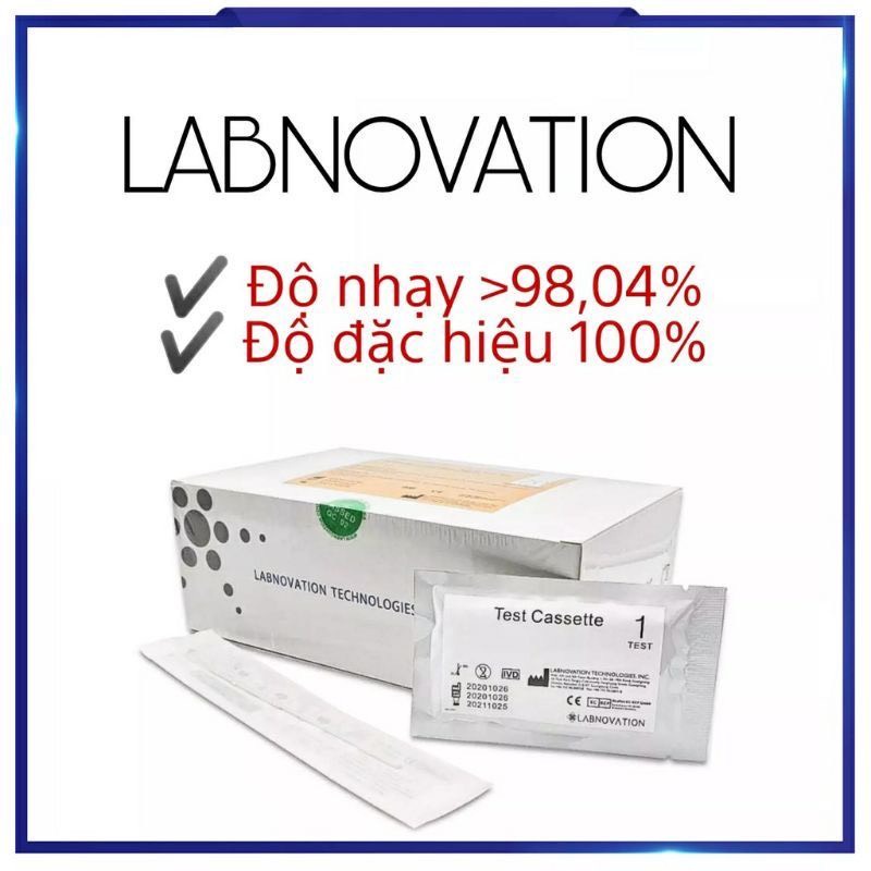 Bộ Kit Test Nhanh Covid-19 Labnovation được Bộ Y Tế Cấp Phép ship Hỏa Tốc